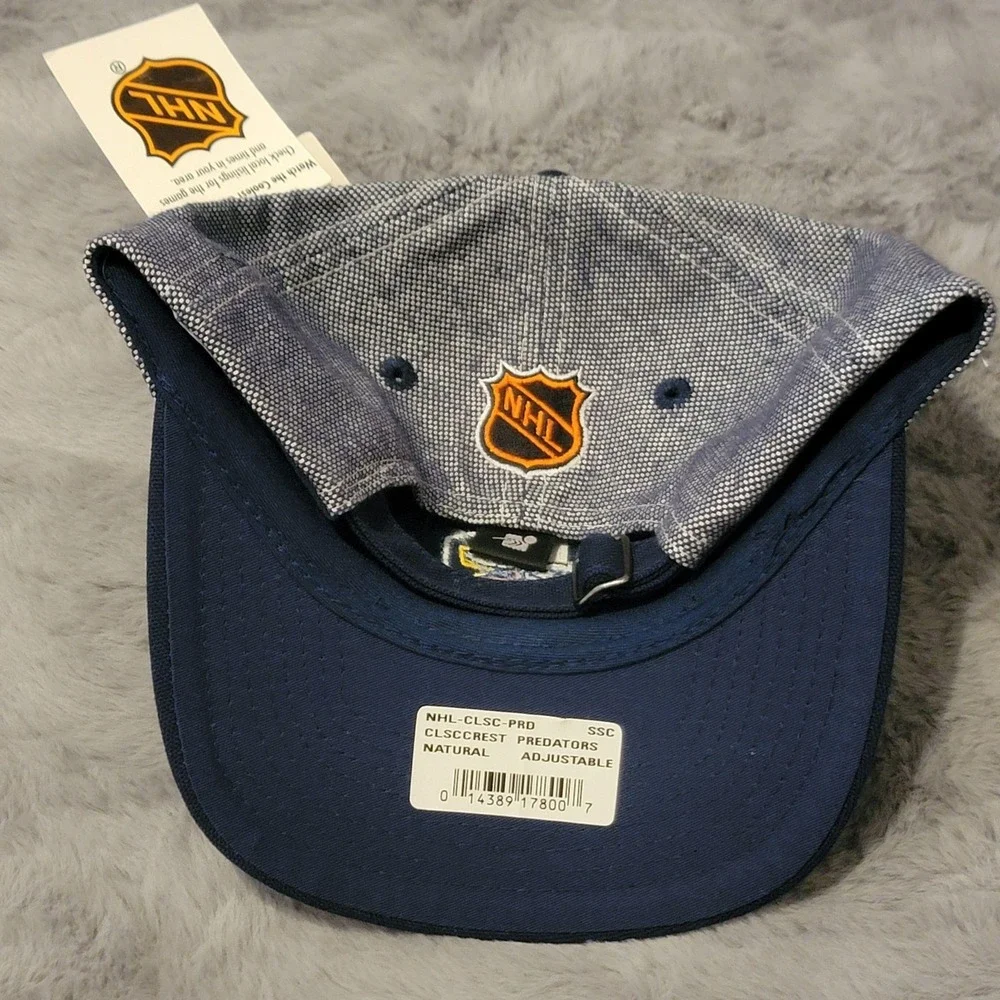 Vintage Nashville Predators Hat Cap Mens‎ One Size NHL Sports Specialties 90s